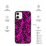 SoundMojo Retro Cassette Pattern iPhone Case