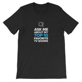 Ask Me About: Top 10 Favorite TV Shows