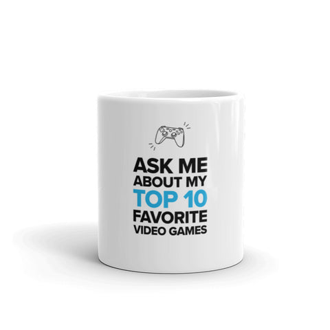 Top 10 Favorite Video Games Mug