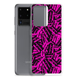 SoundMojo Retro Cassette Pattern Samsung Case
